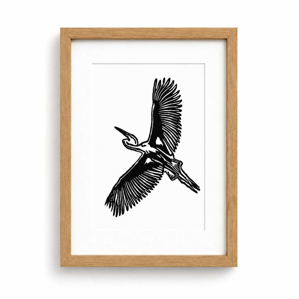 Flying Heron